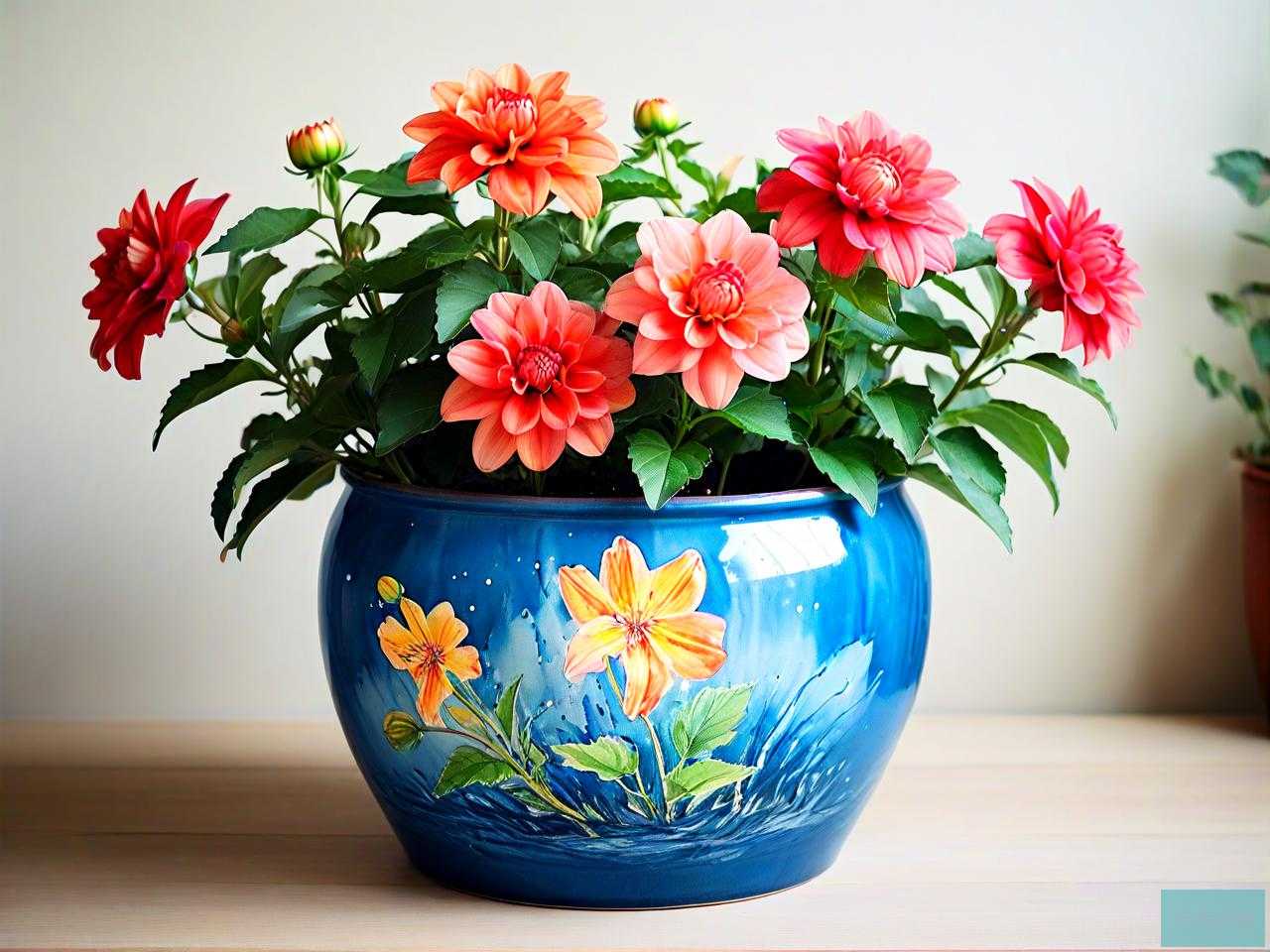 大缸花盆适合养什么花