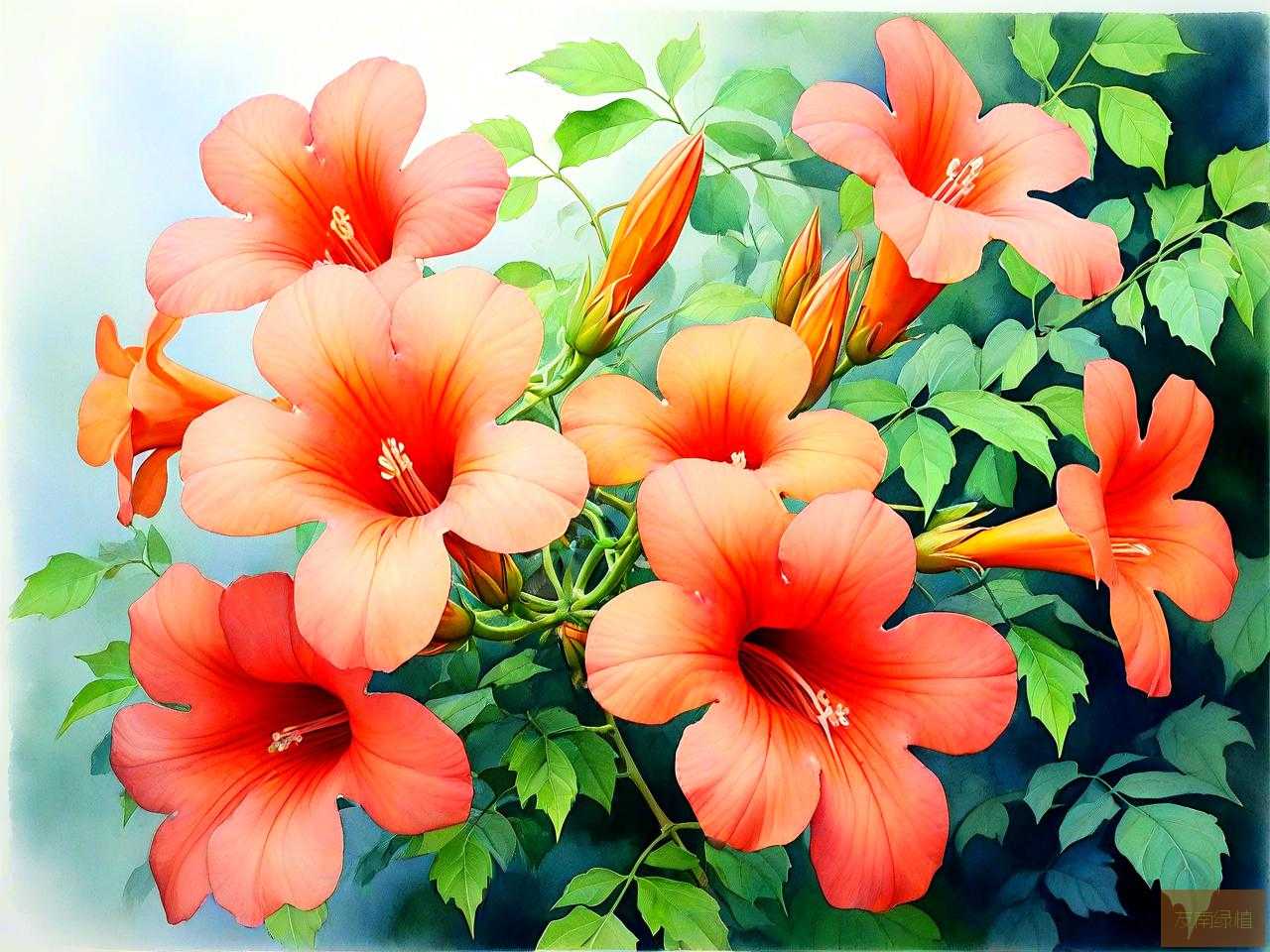 攀援的凌霄花什么意思