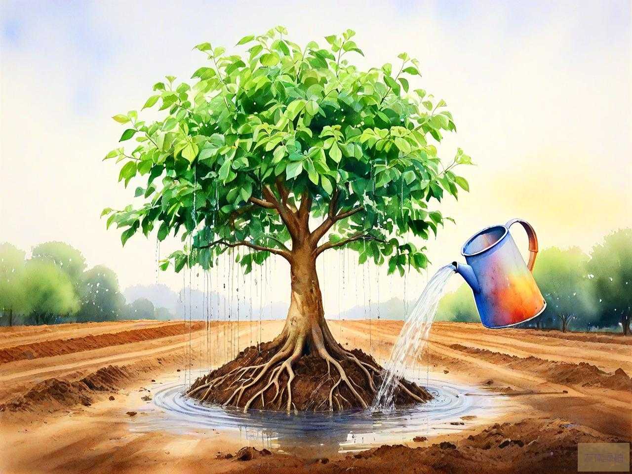 幸福树刚栽上要浇水吗