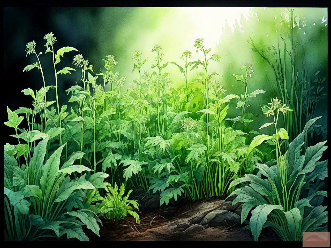 晚上释放氧气的绿植物