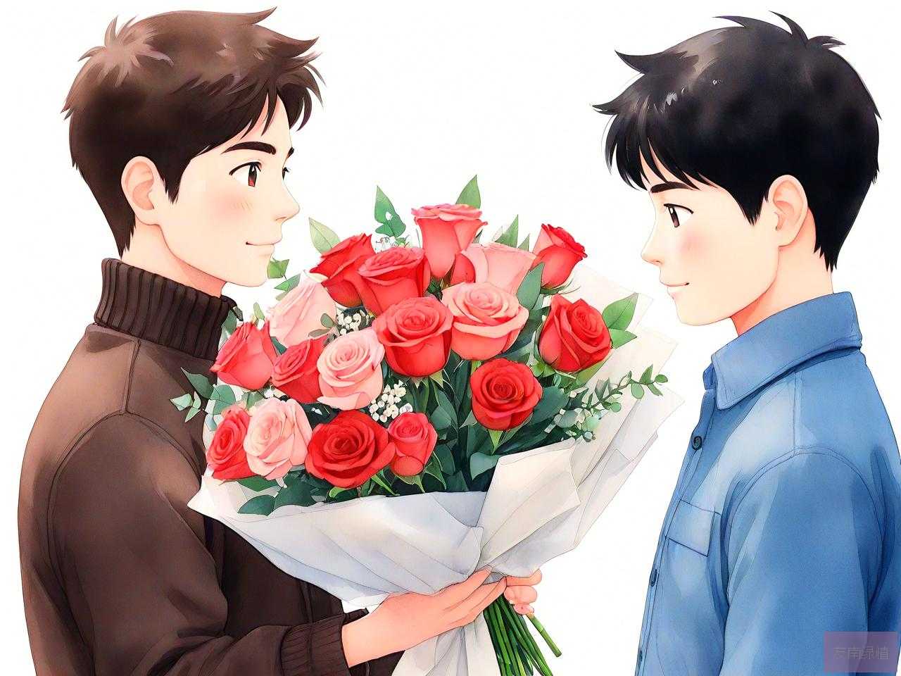 送男生的花什么比较好