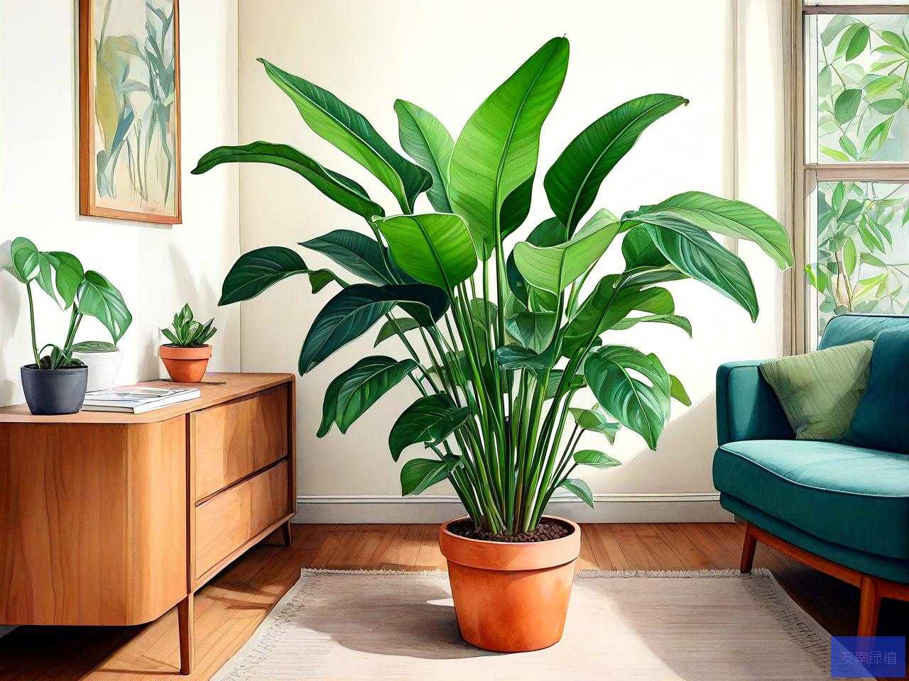 适合客厅养的绿色植物