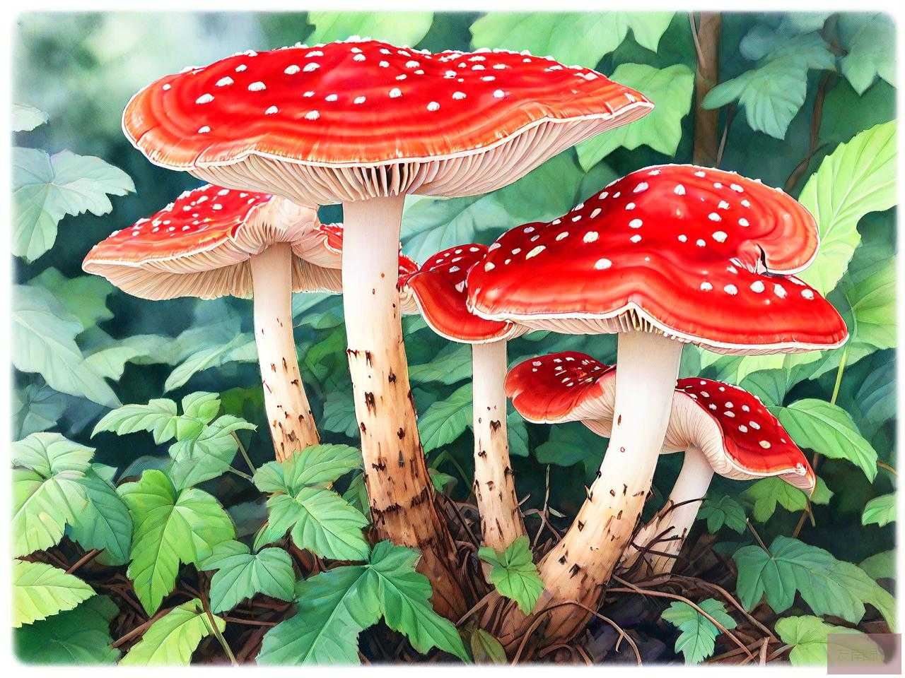 灵芝半枝莲白花蛇舌草