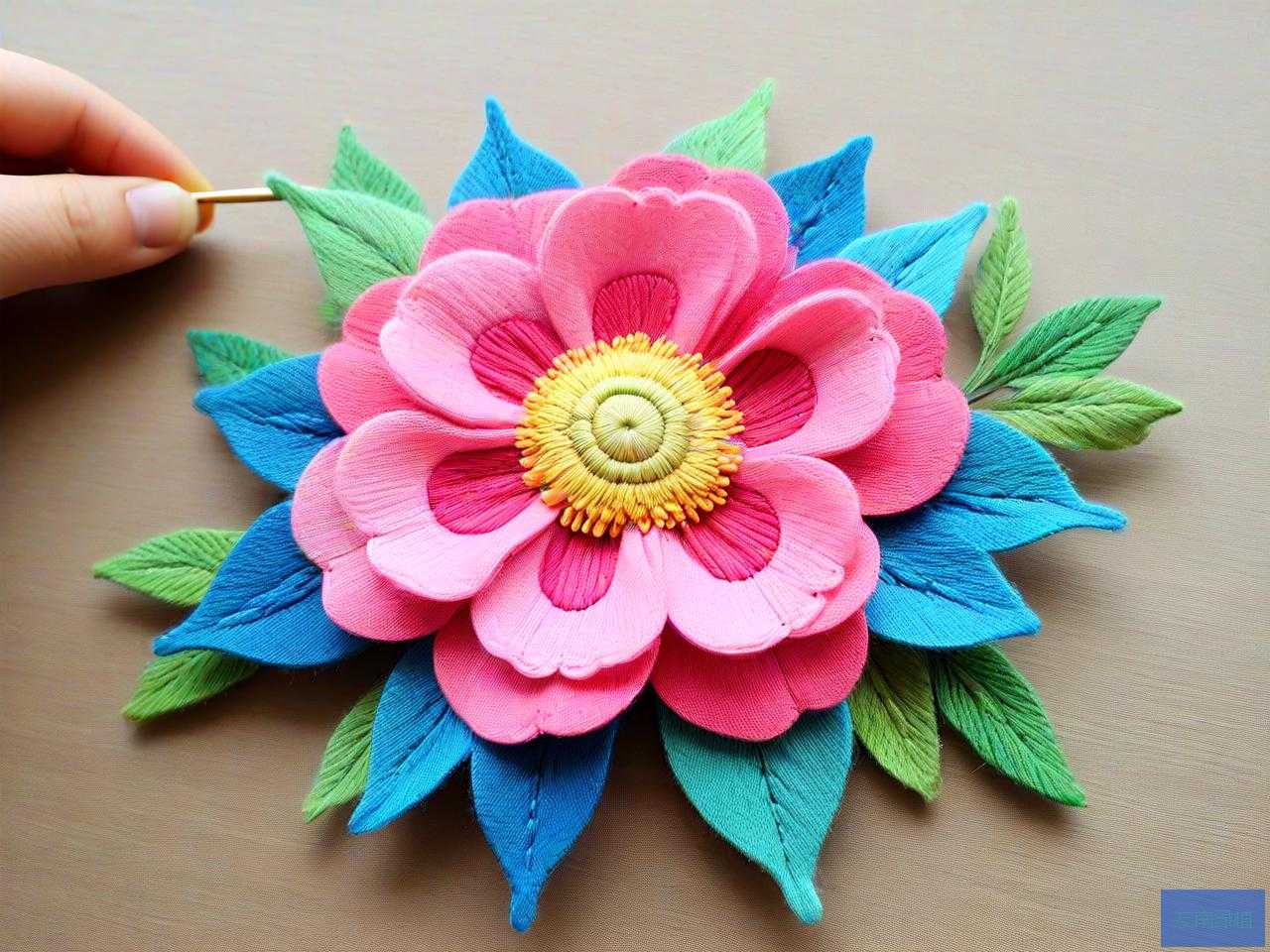 布织布手工花制作方法