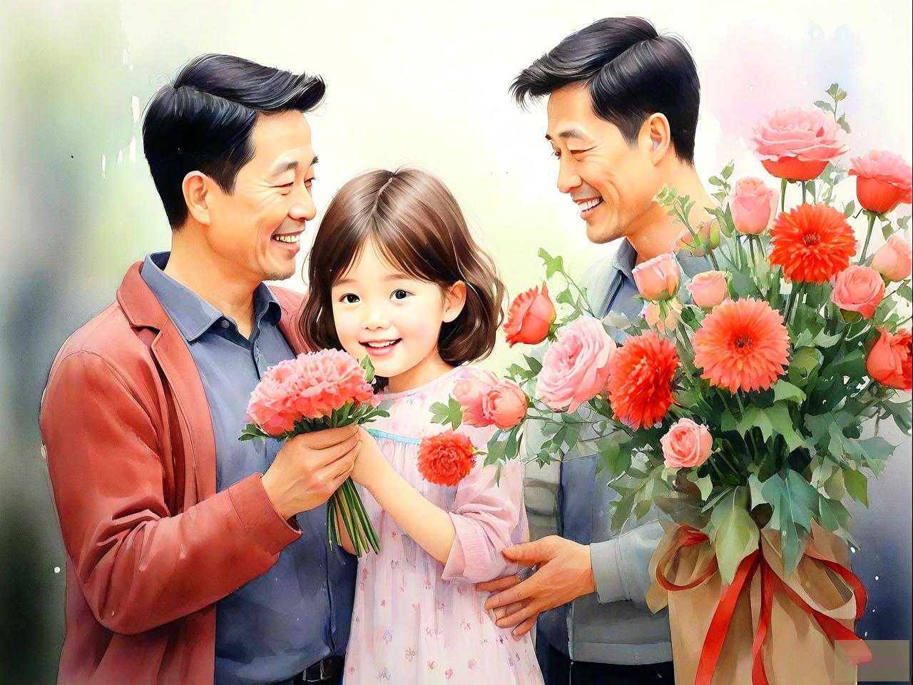 女儿过生日爸爸送什么花好