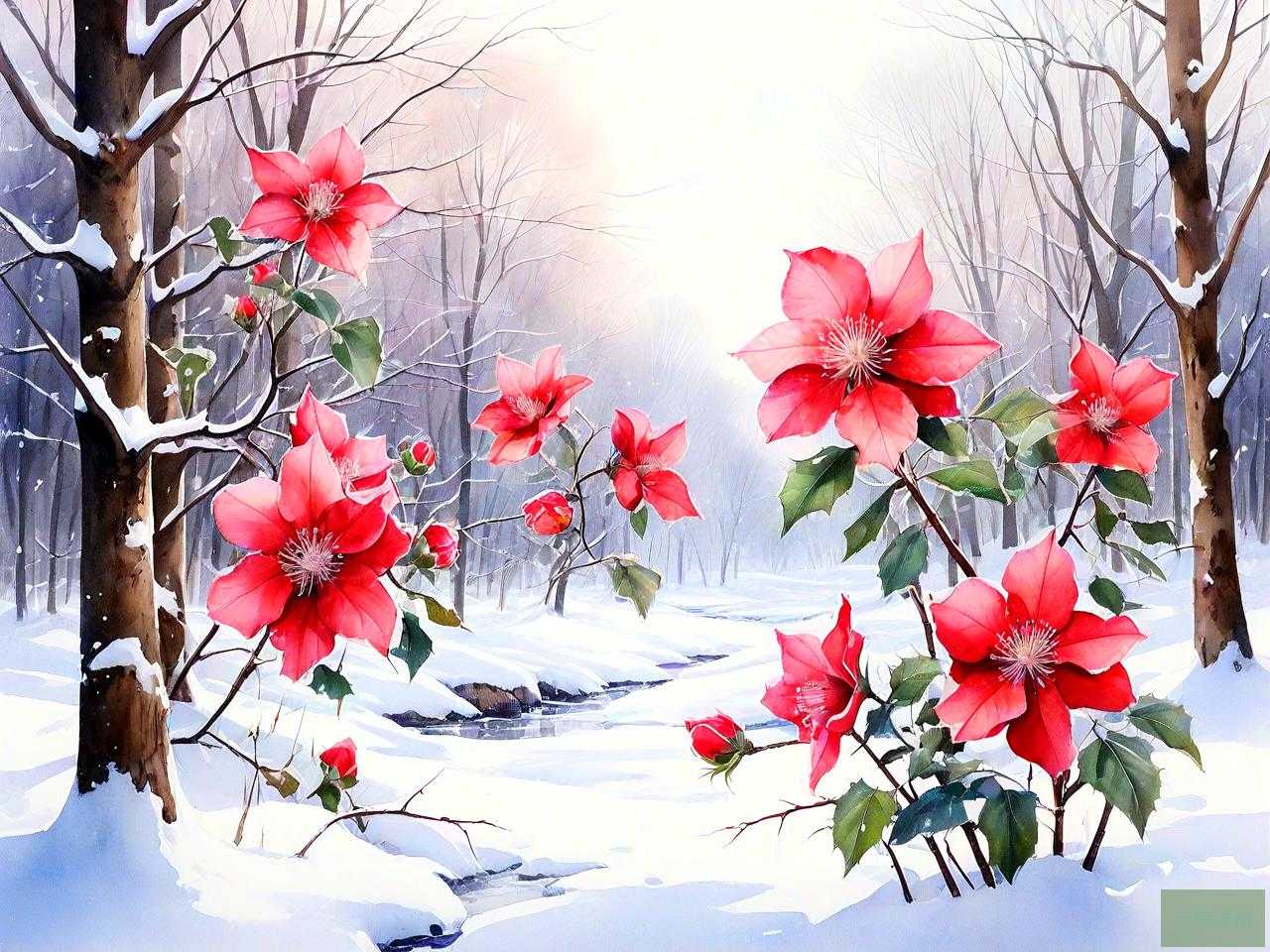 冬天不怕冻的木本花卉
