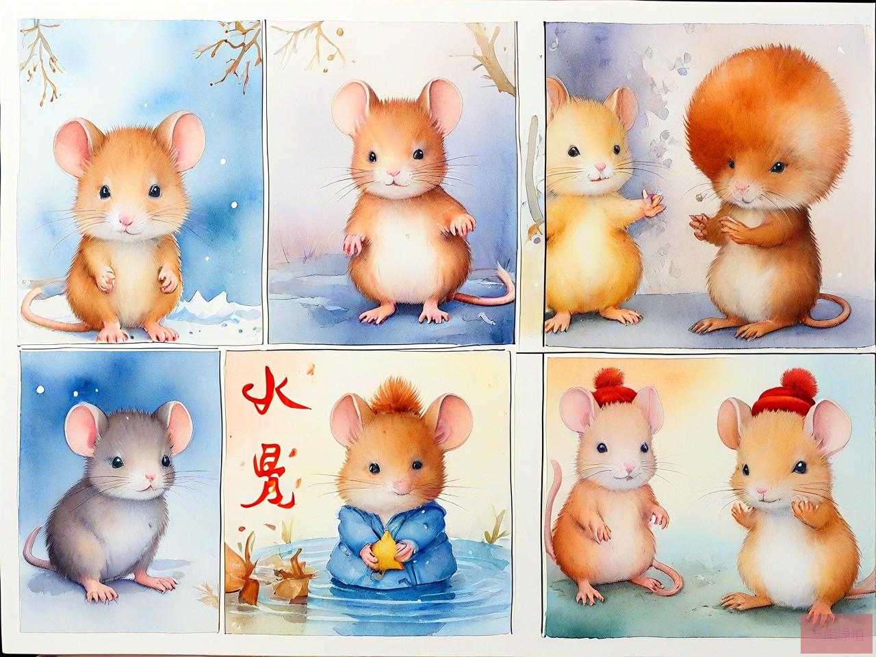 属鼠一月到十二月出生