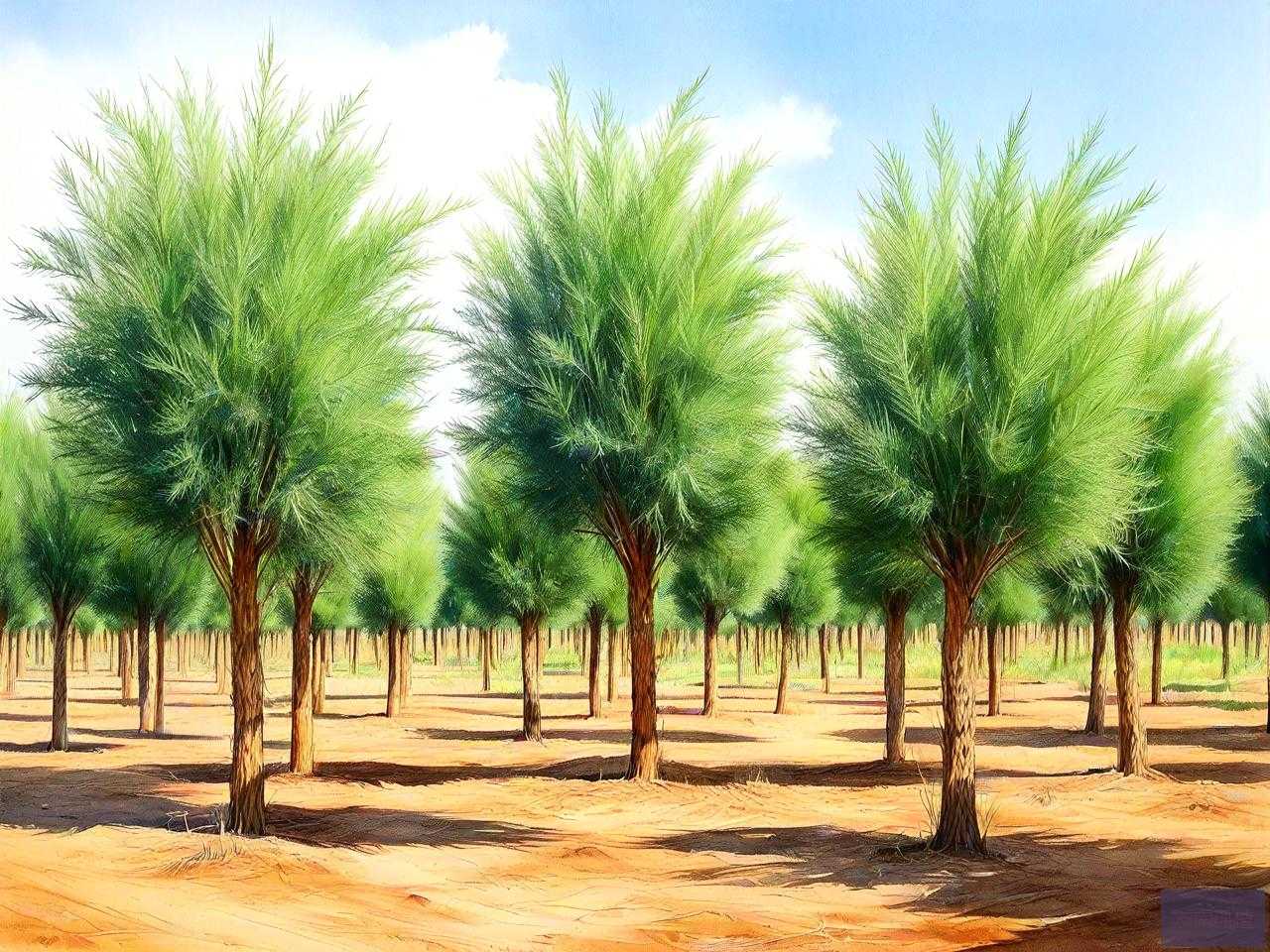 梭梭树种植每亩多少株