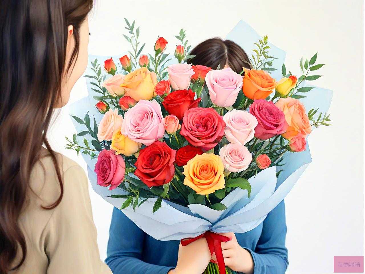 给女朋友买什么花道歉