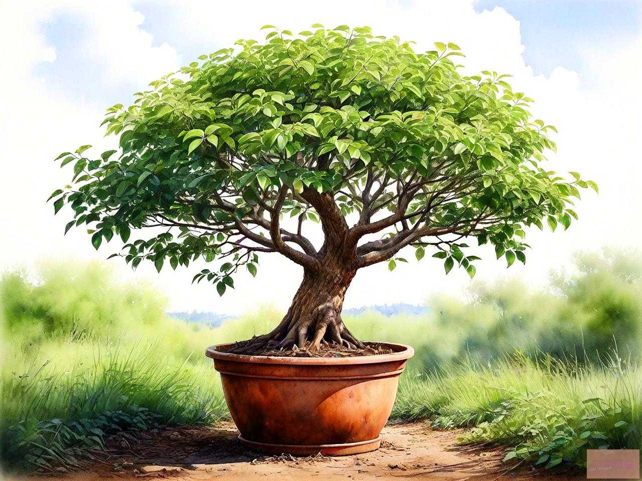 沉香树可以用盆栽种吗