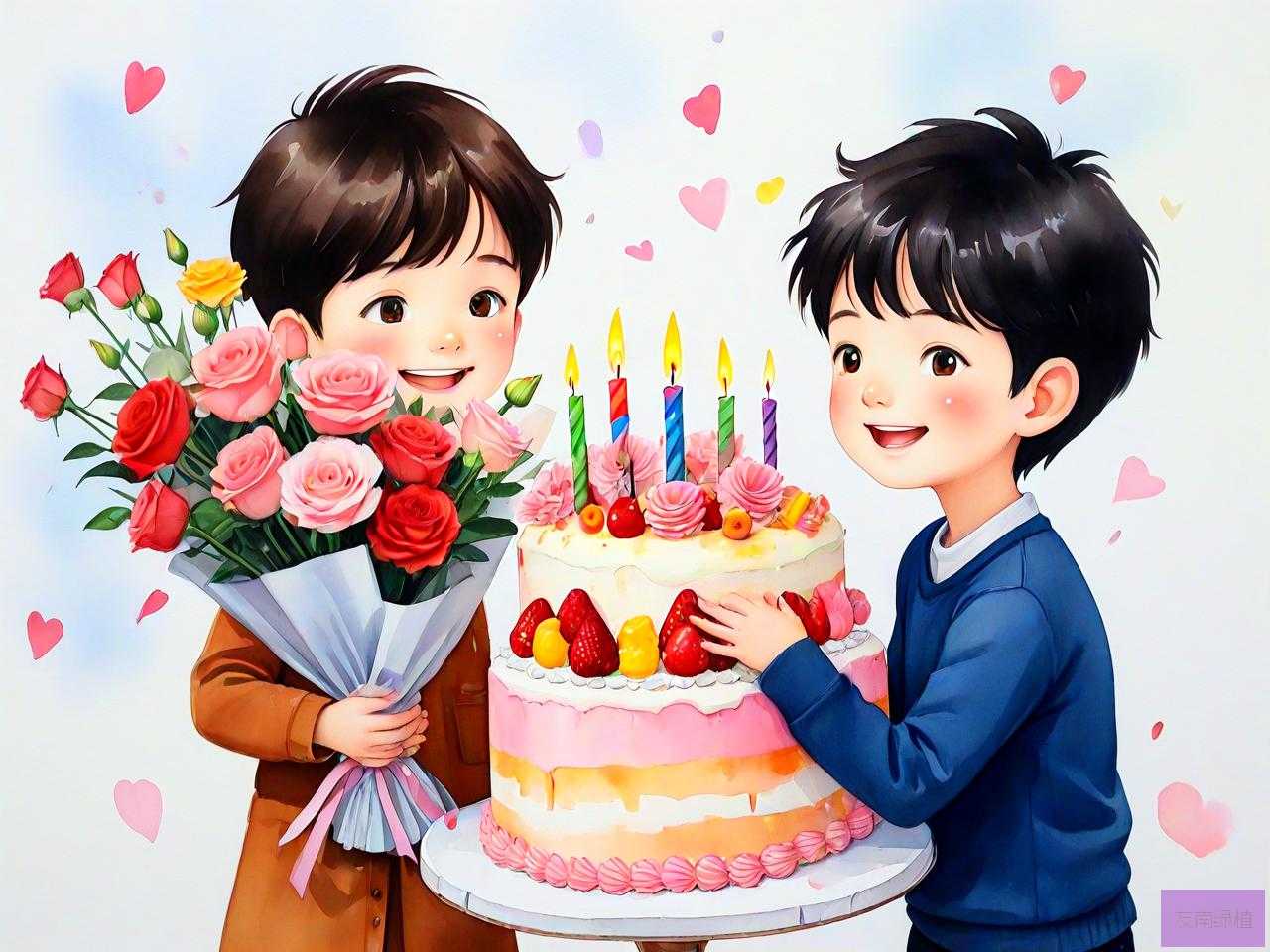 兄弟过生日可以送花吗