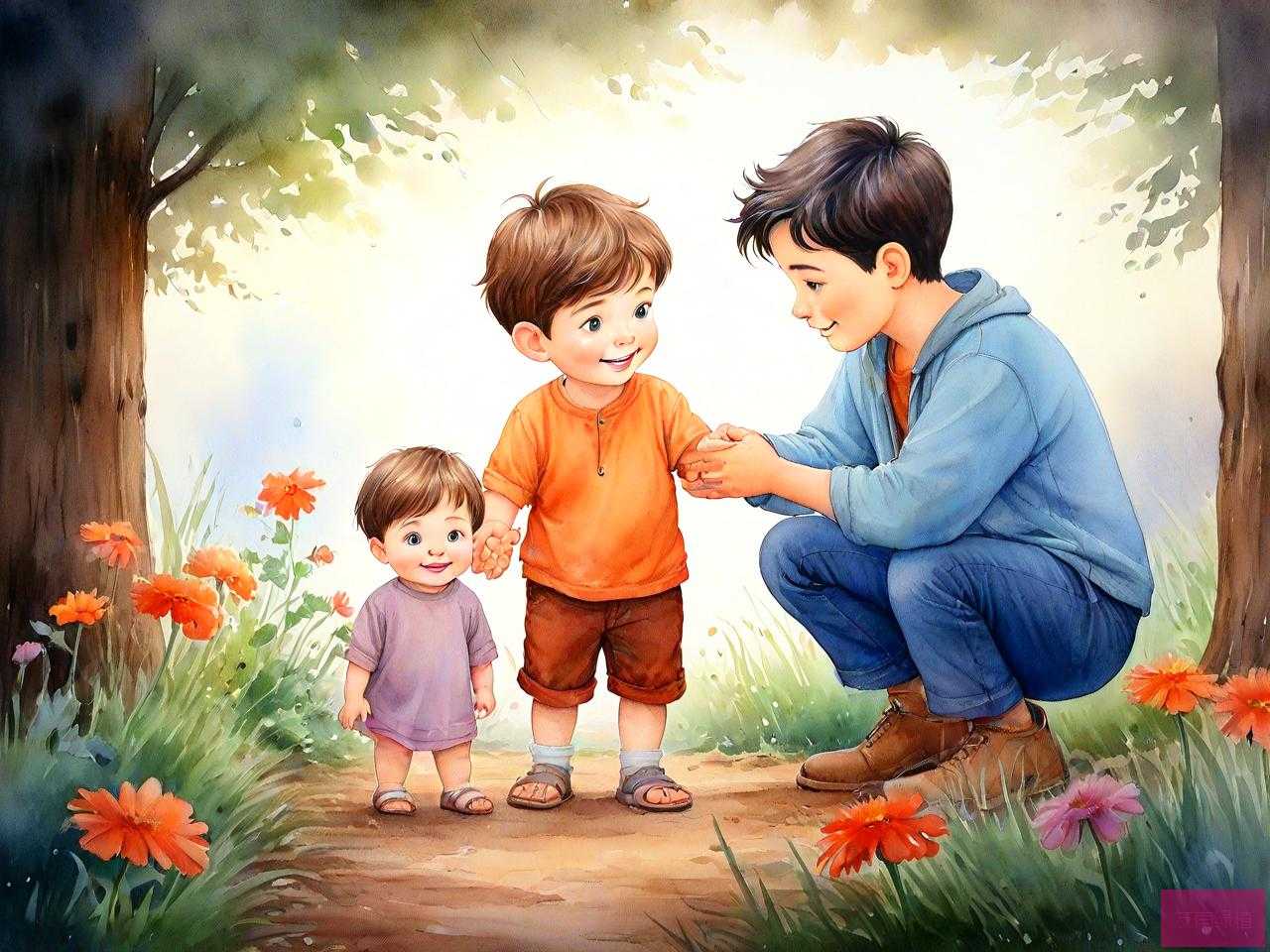 对大儿子说的暖心话语