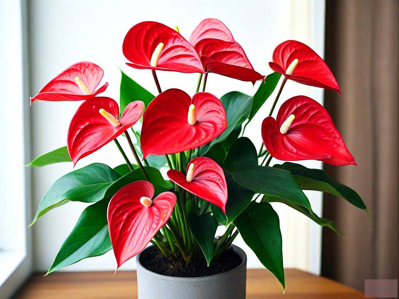 红掌花在室内养好不好