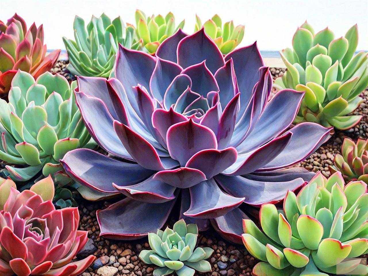 多肉植物黑法师的种类