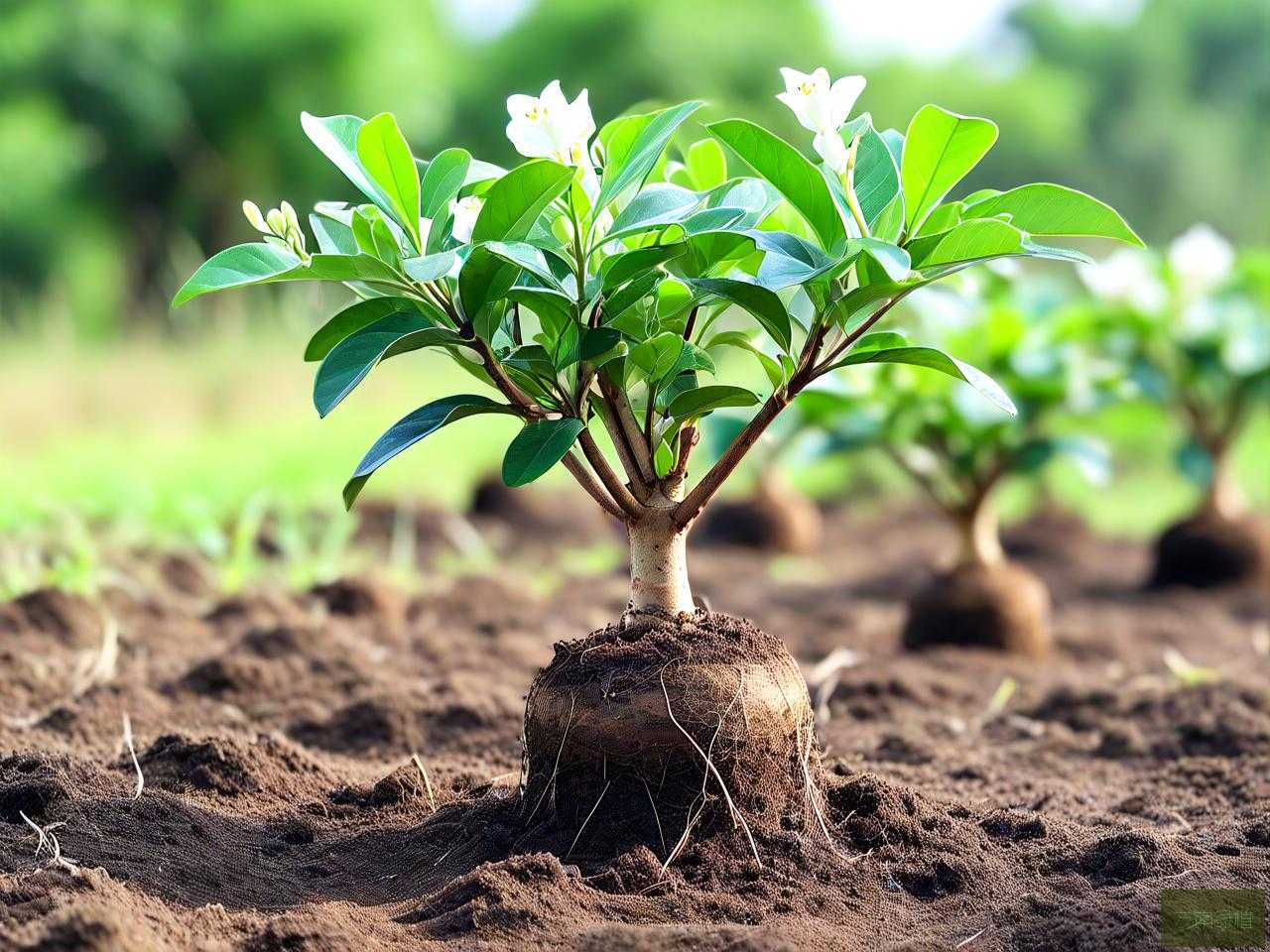 树萝卜下山桩种植方法