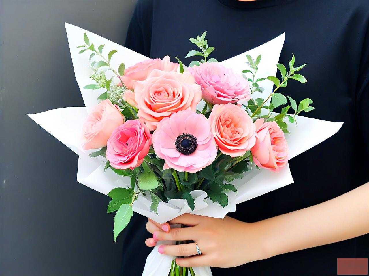 别人送花怎么感谢的话