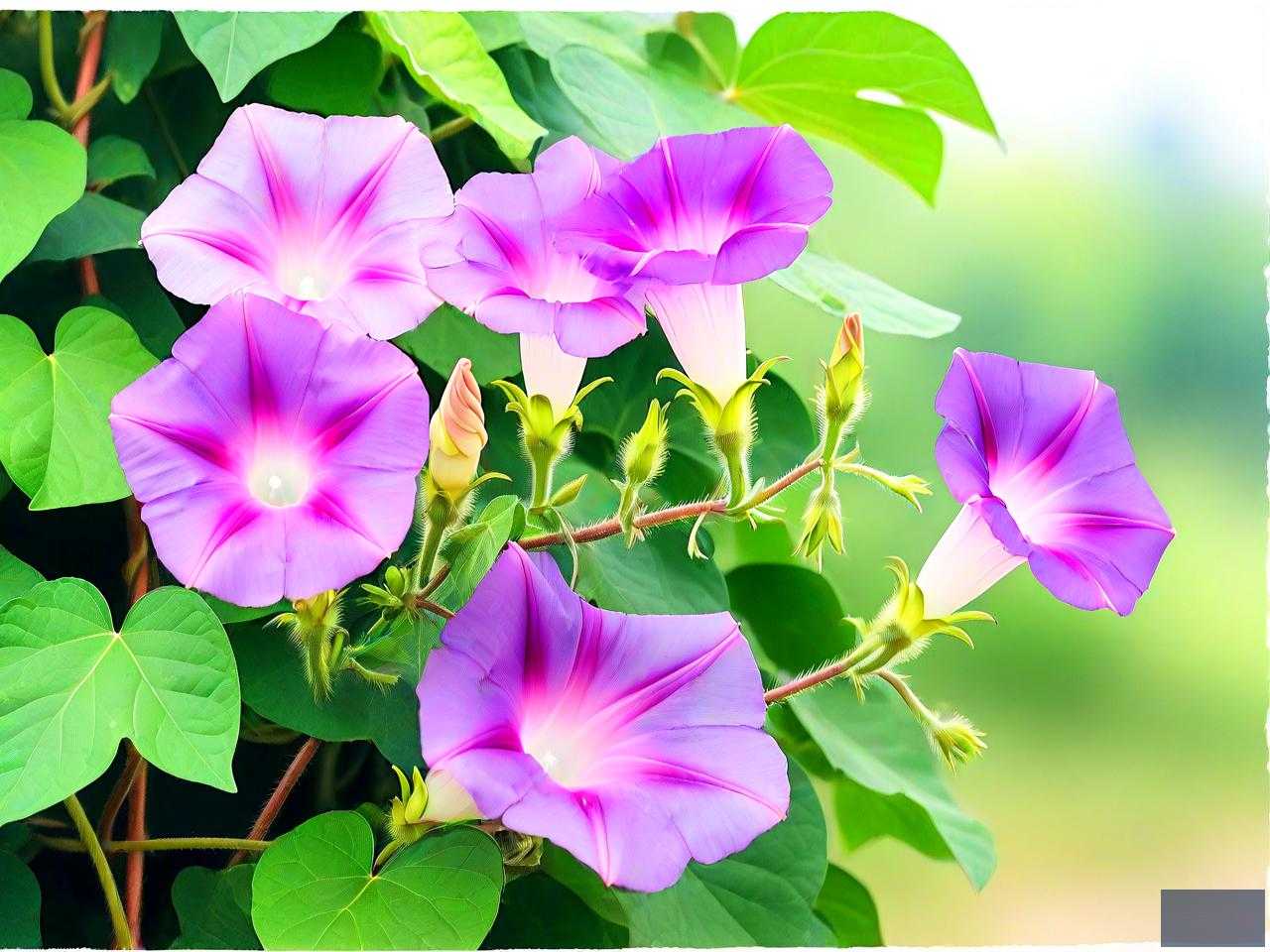 牵牛花是夏天开放的吗
