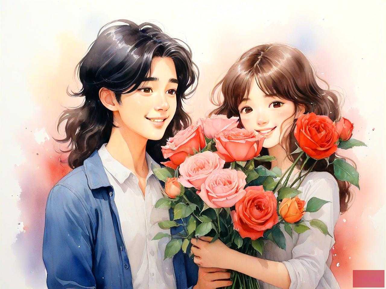 送喜欢的女孩子什么花