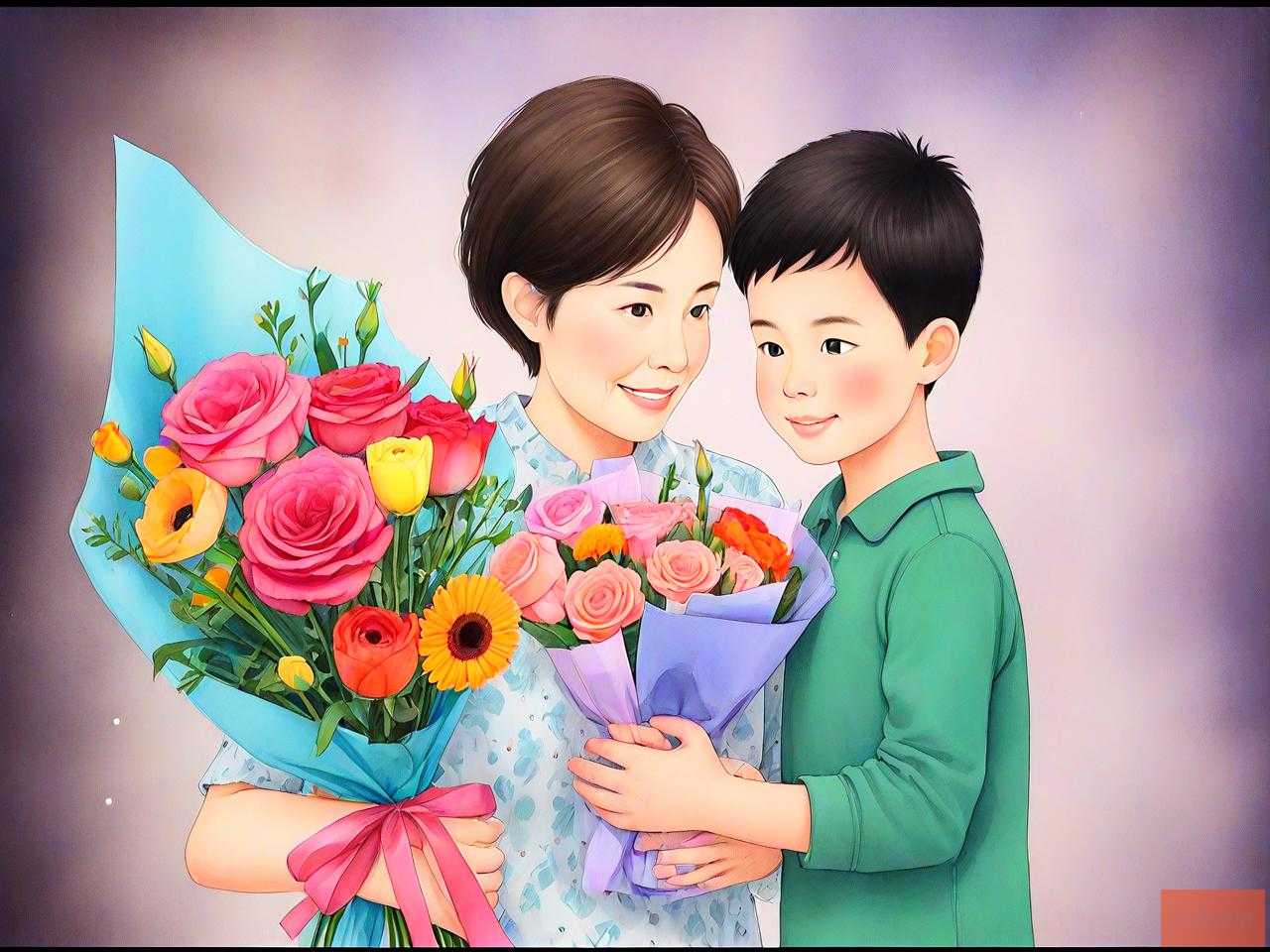 儿子送什么花妈妈生日