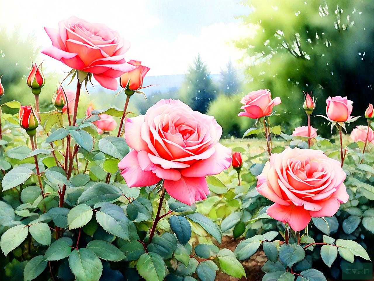 院子里可以种月季花吗