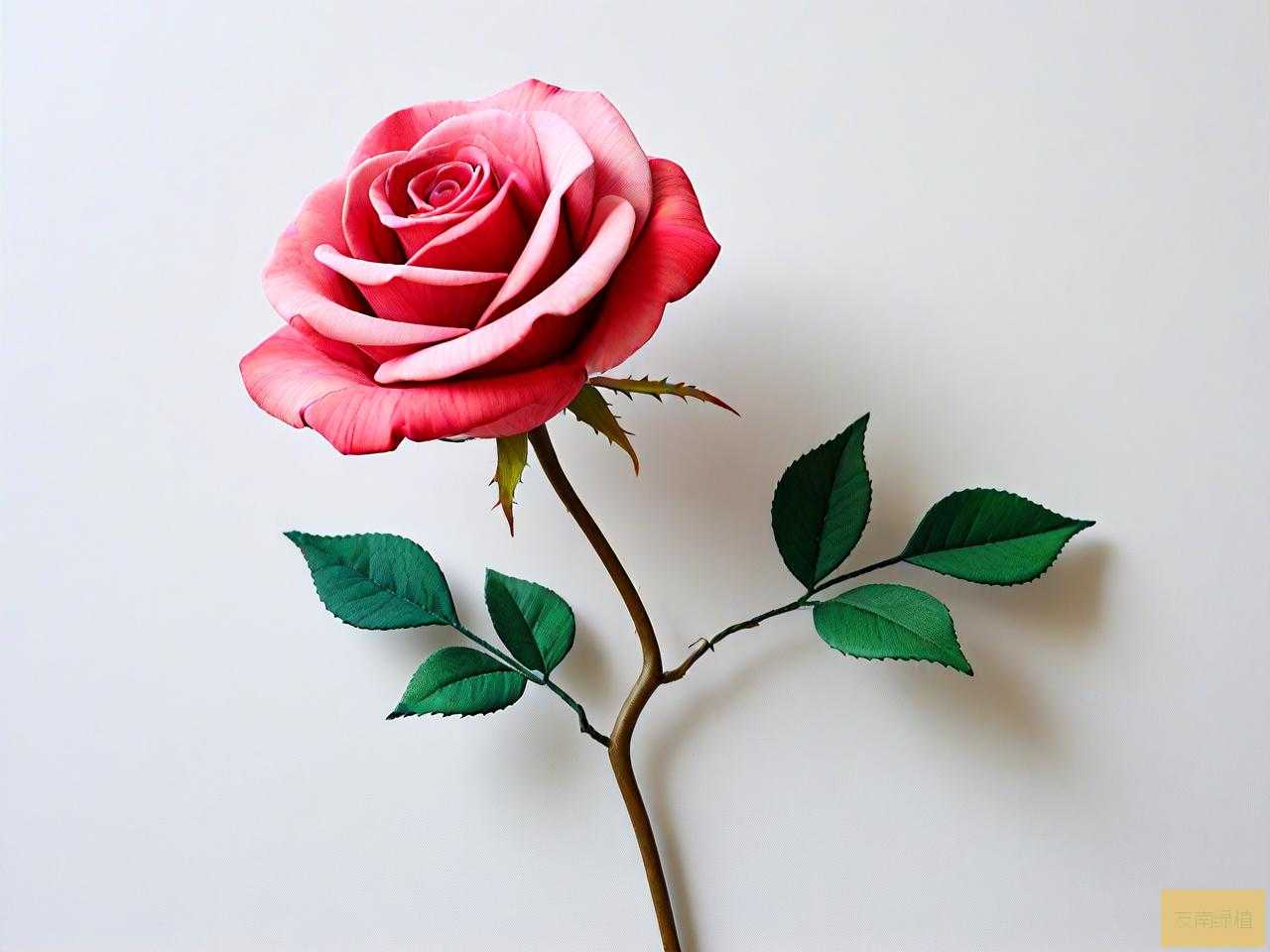 手工玫瑰花布艺花制作