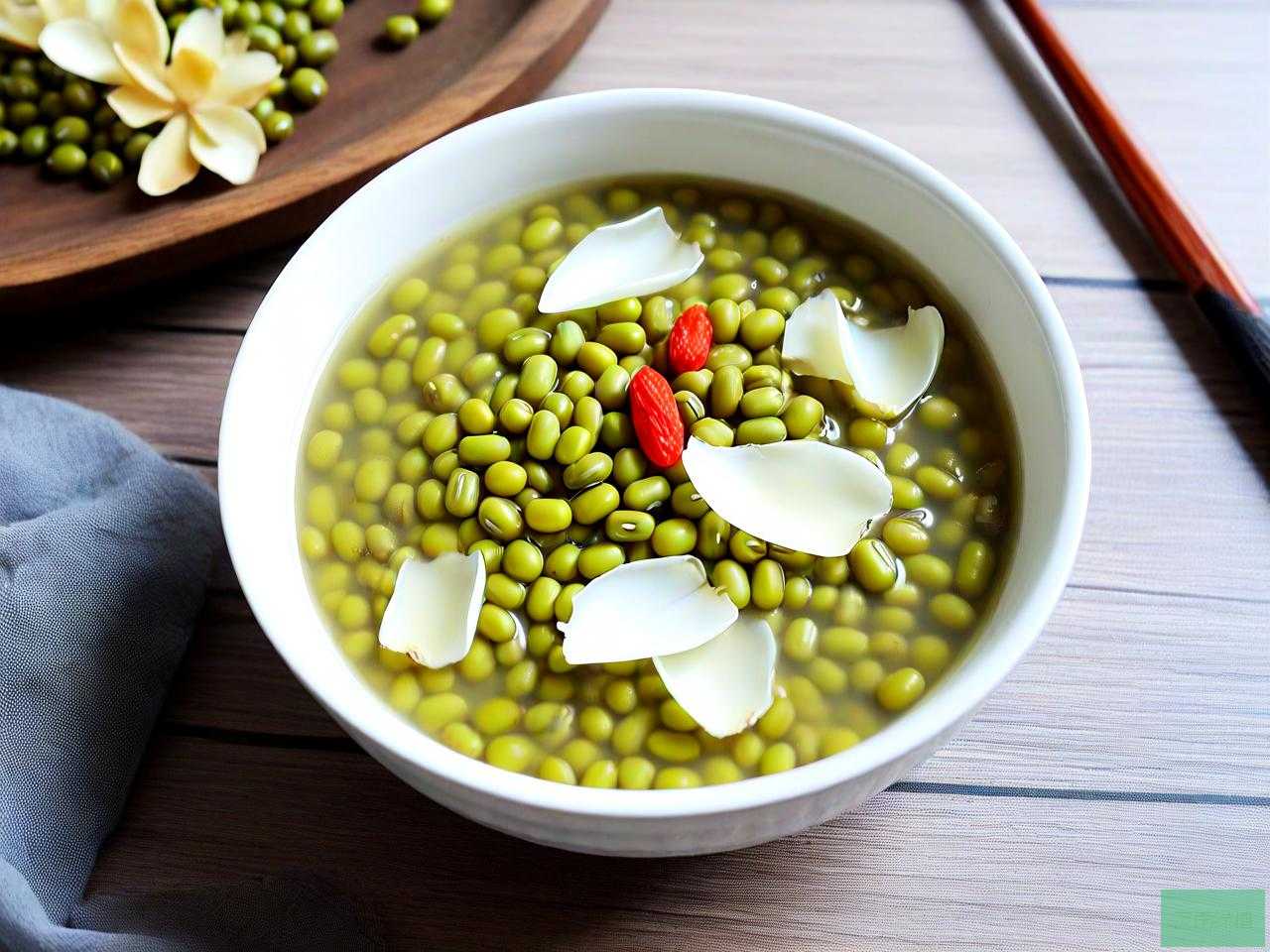 绿豆炖百合有什么好处