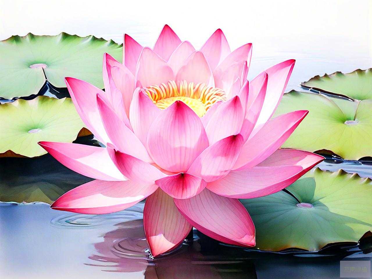 粉色莲花的花语和象征