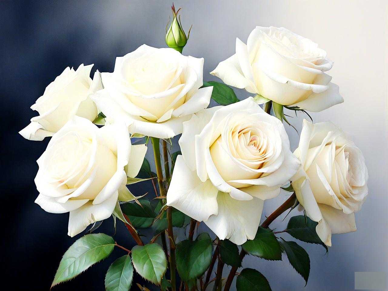 5支白玫瑰花语是什么