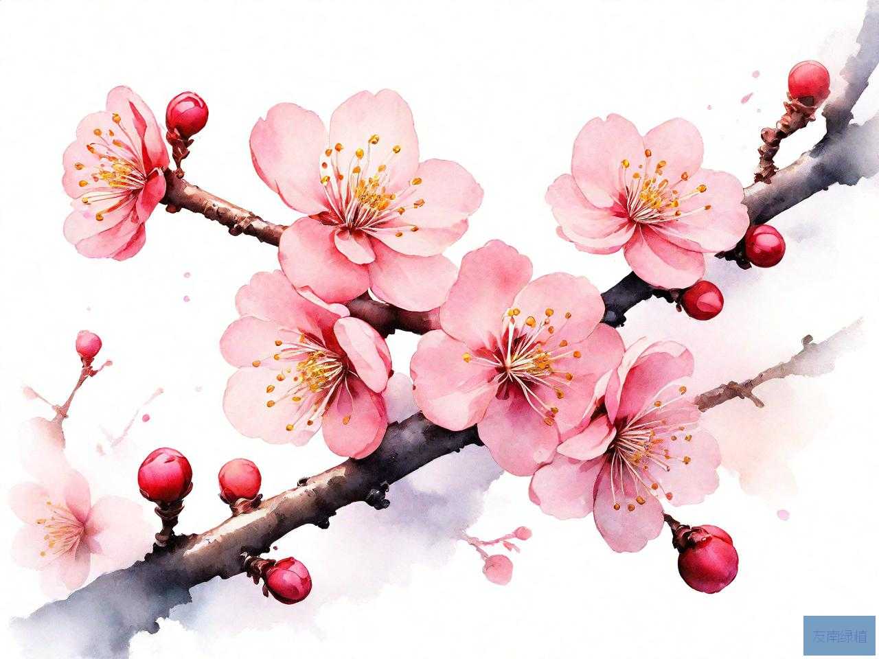 梅花的三个特点