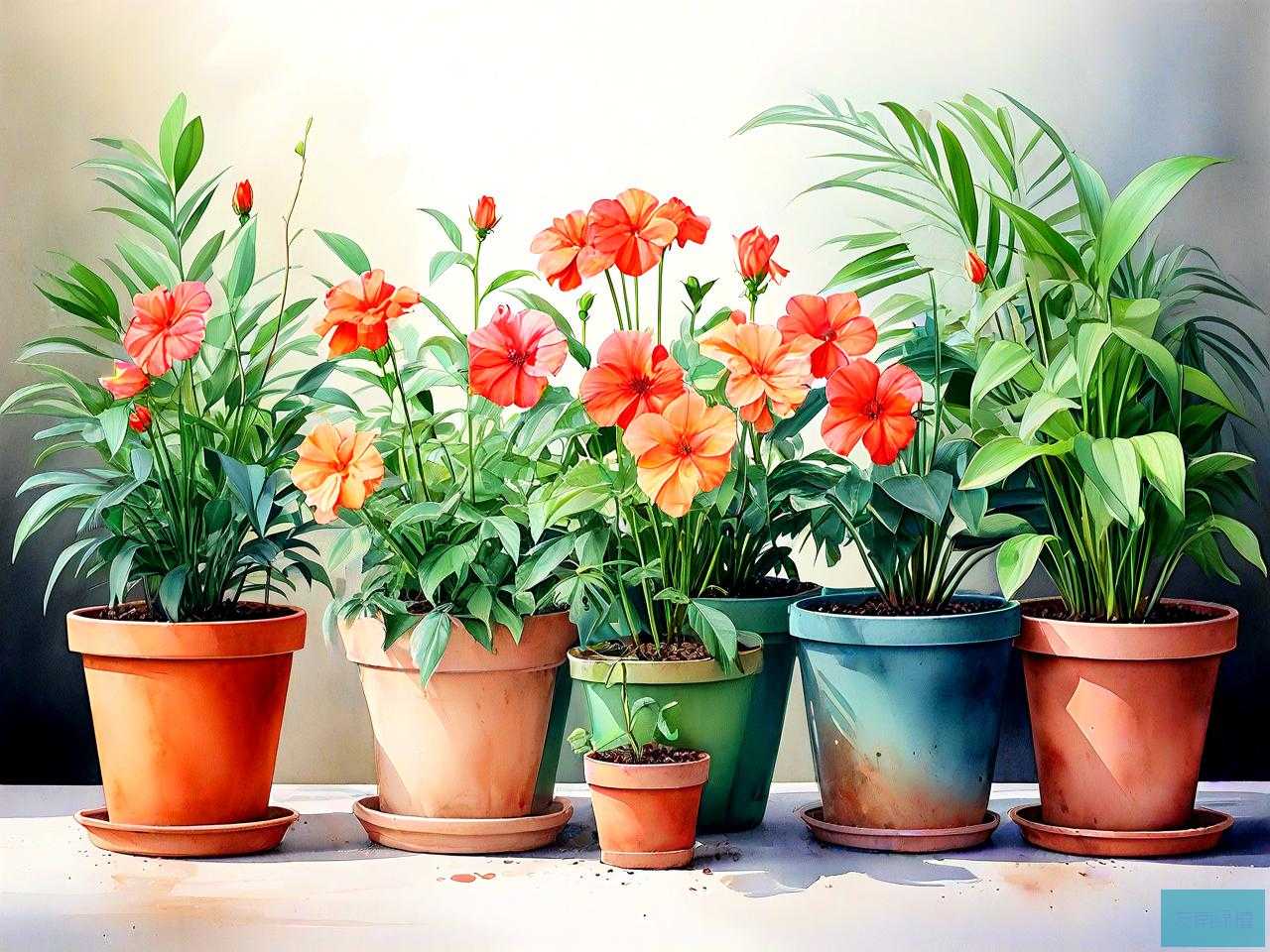 花卉盆栽四季绿植室内