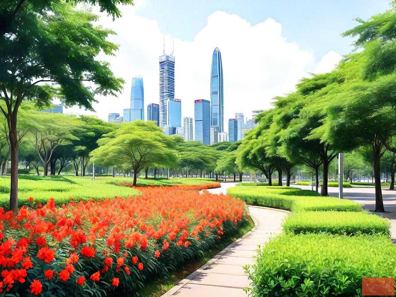 深圳绿化带常见的植物