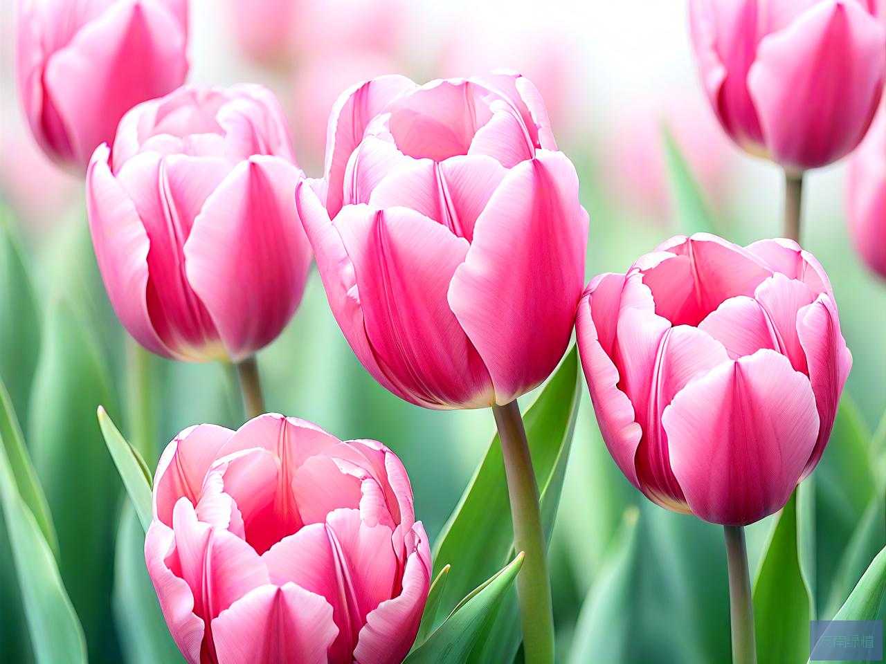 粉色郁金香花语是什么