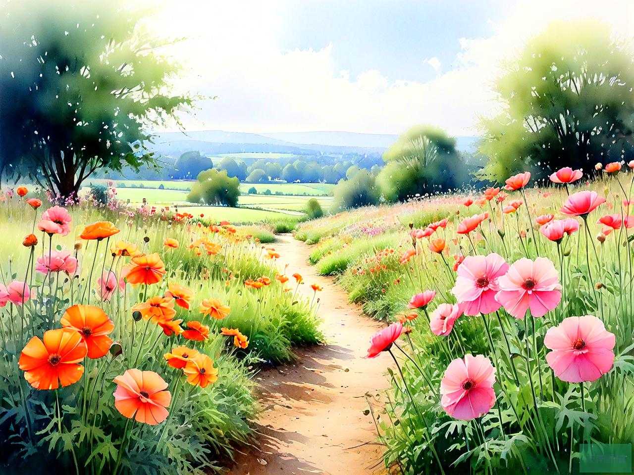 花圃一般都种些什么花