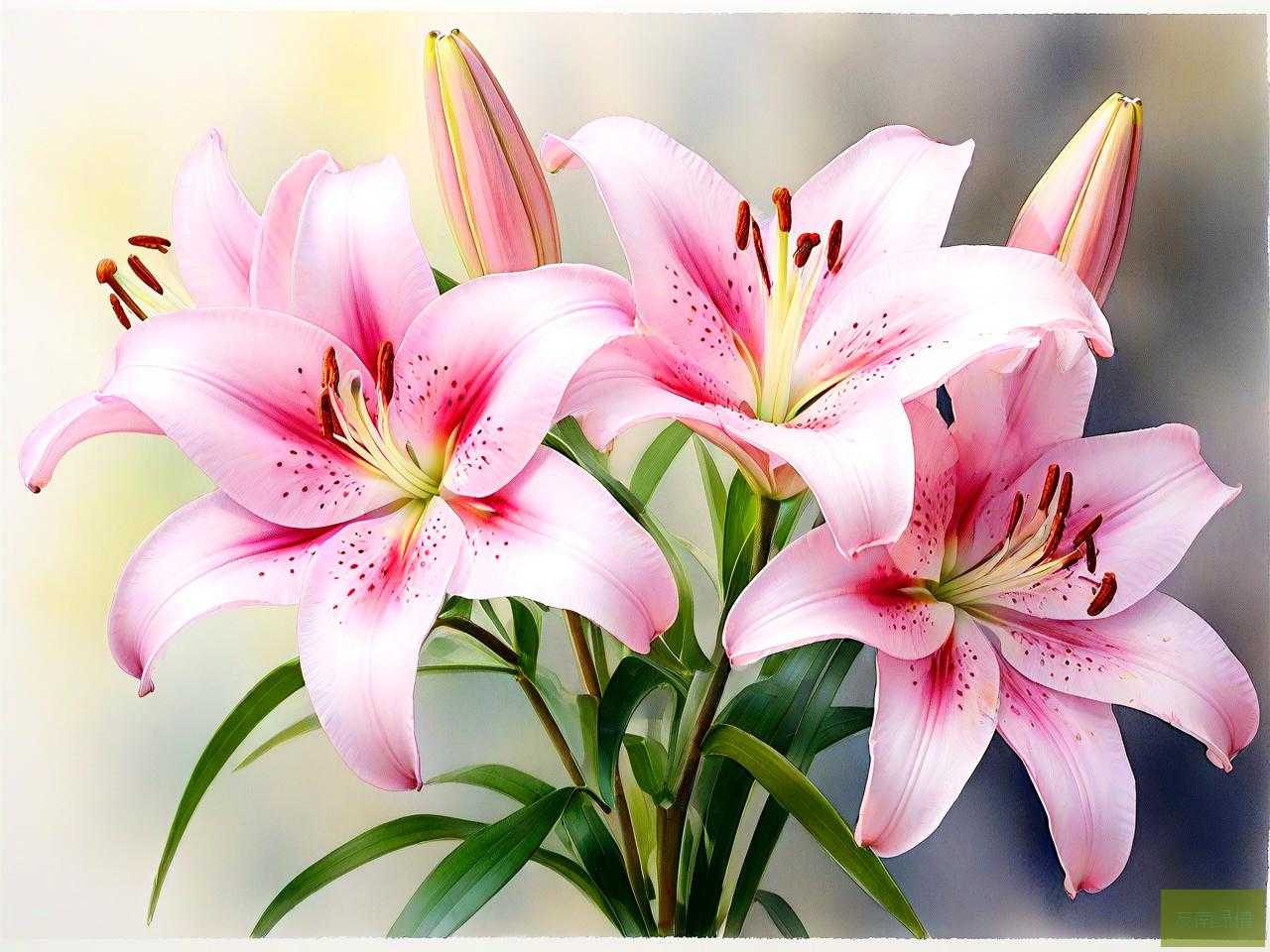 香水百合花是什么样的
