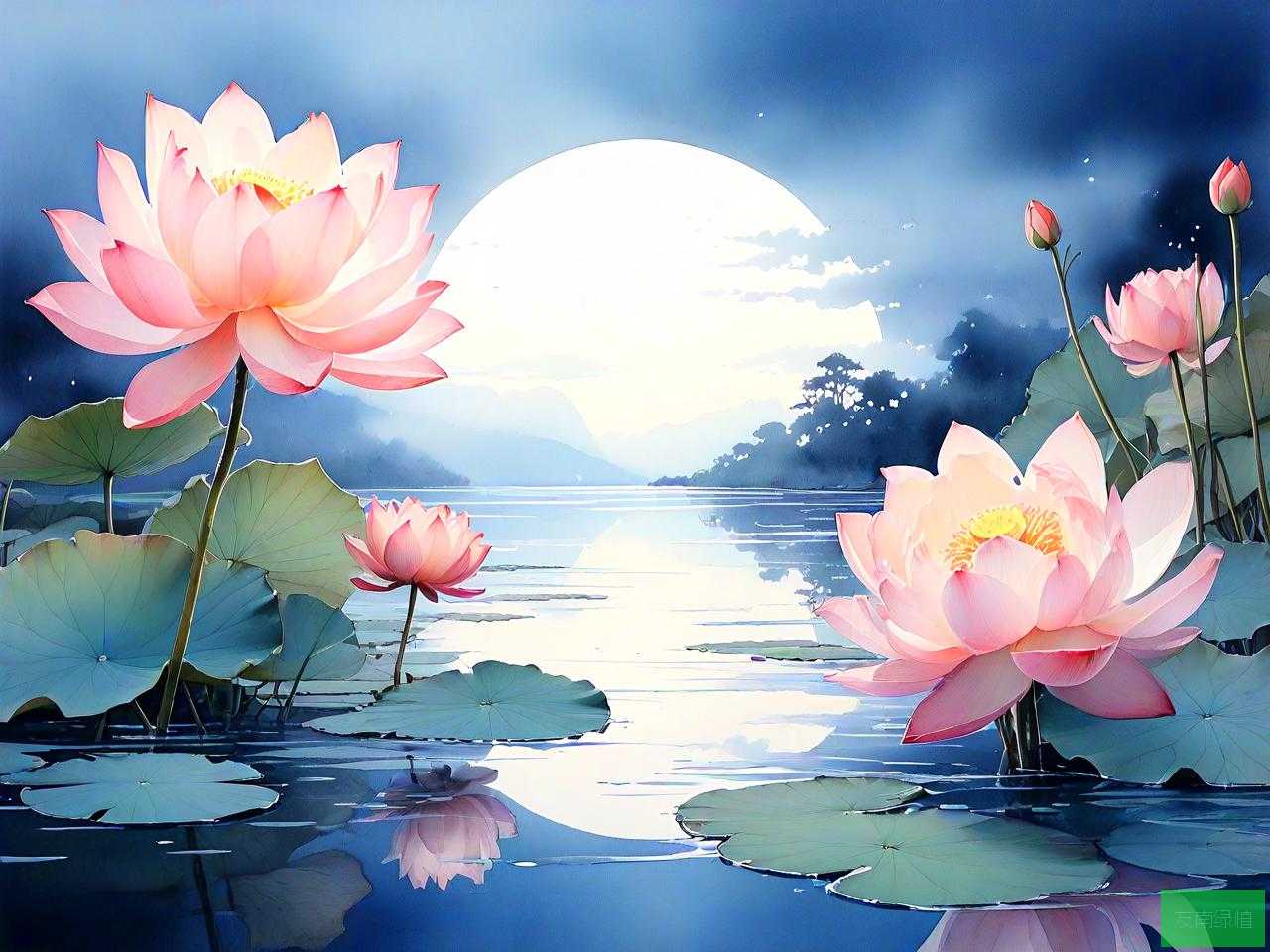 水中月镜中花寓意什么