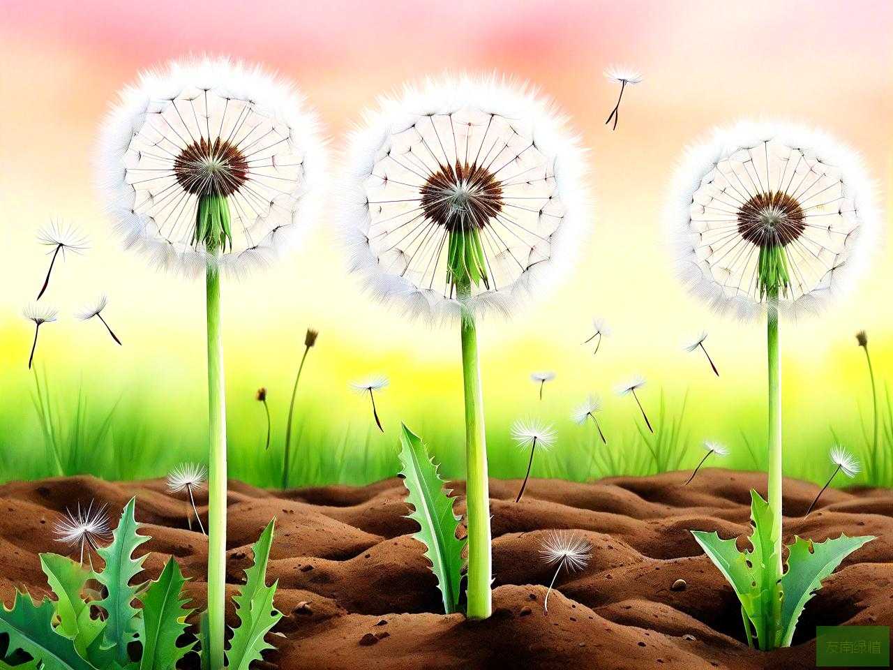 蒲公英播种子的方法是