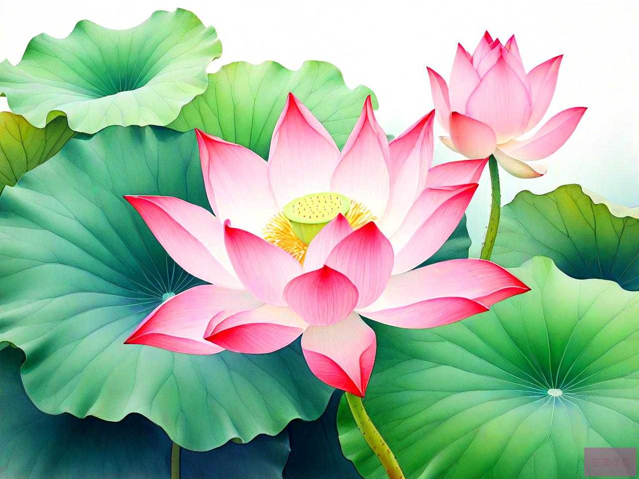 荷叶对荷花有什么作用