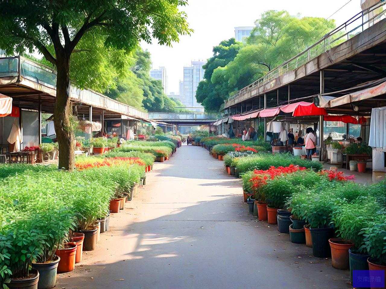 广州芳村苗木批发市场