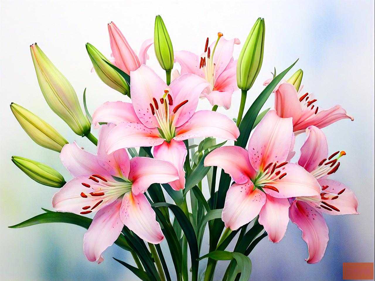 水养百合花的养殖方法