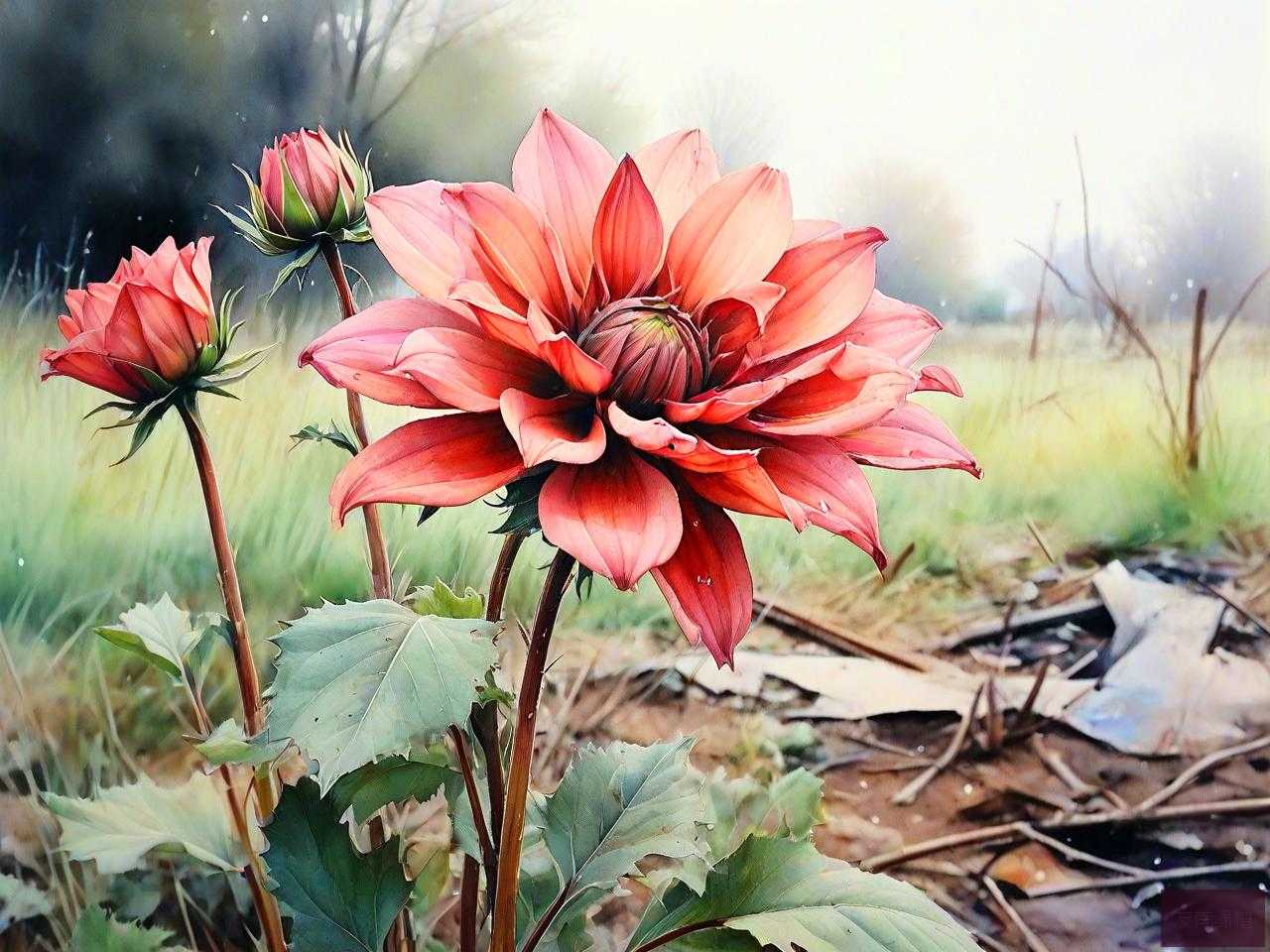 枯萎的鲜花是什么垃圾