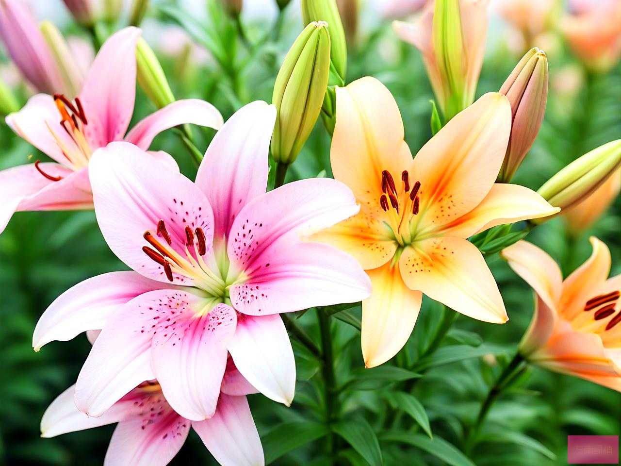 百合花种子是什么样的