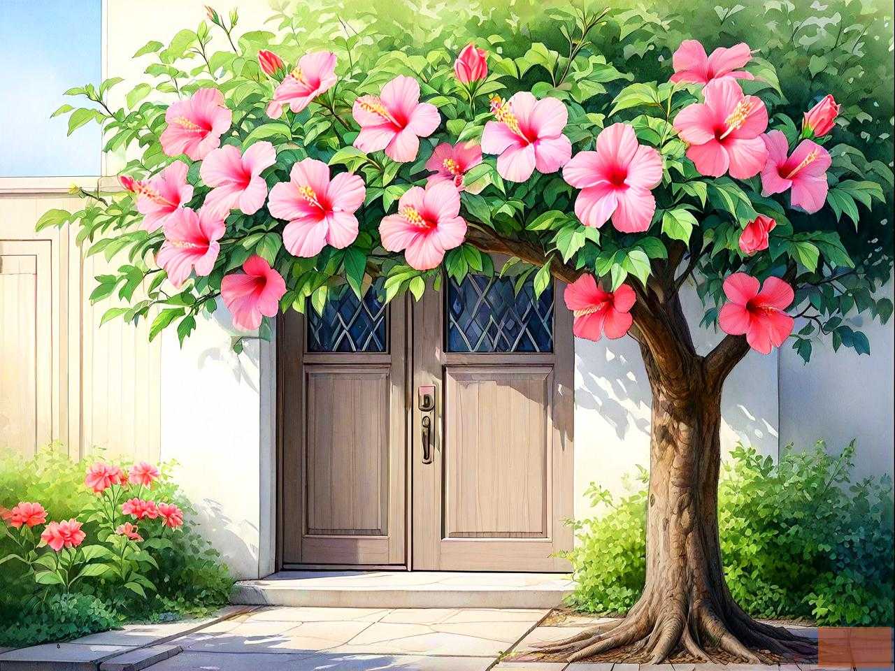 芙蓉树栽在家门口好吗