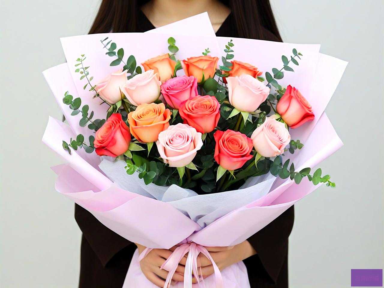 女生生日鲜花送什么花