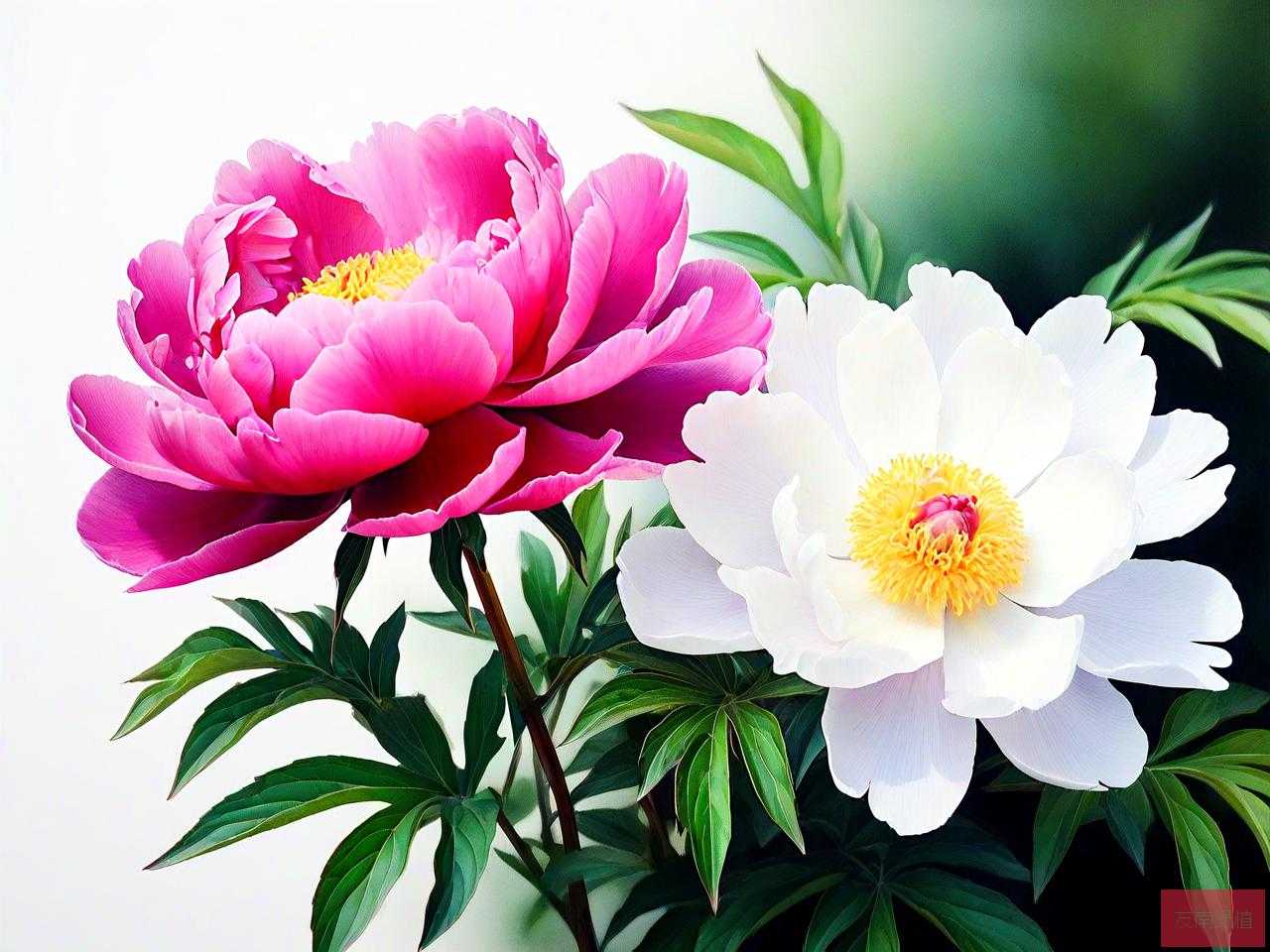 赤芍花和白芍花一样吗