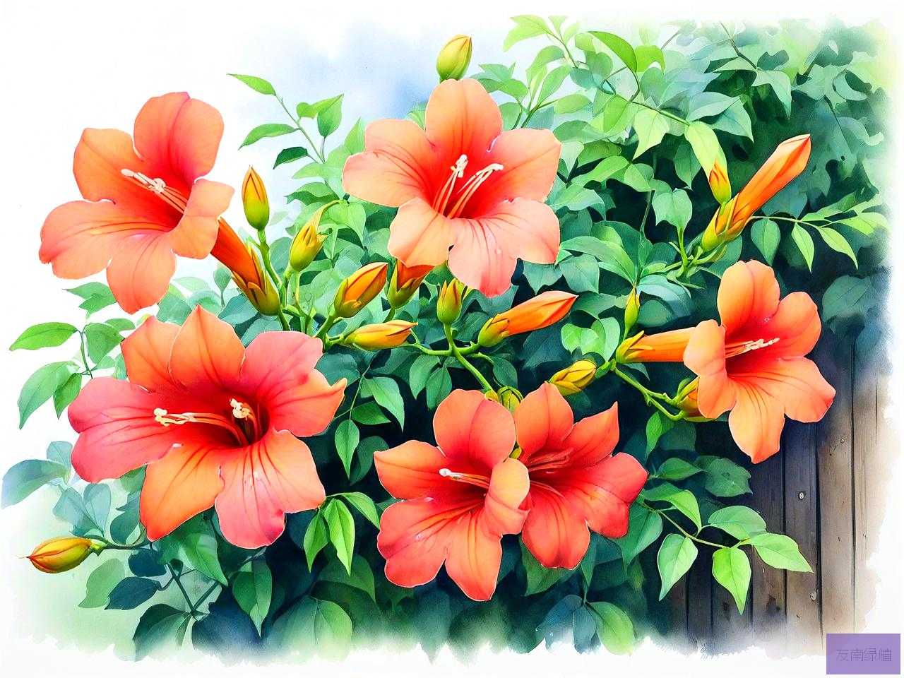 庭院种植凌霄花好不好