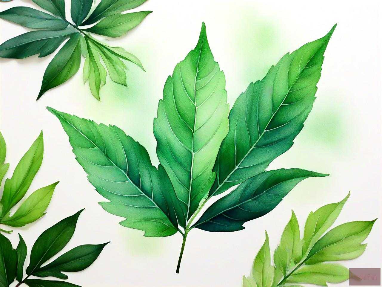 什么植物的叶子不是绿色的