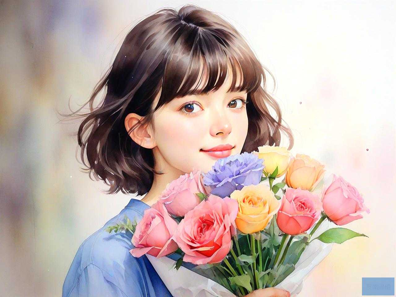女人过生日送什么花好