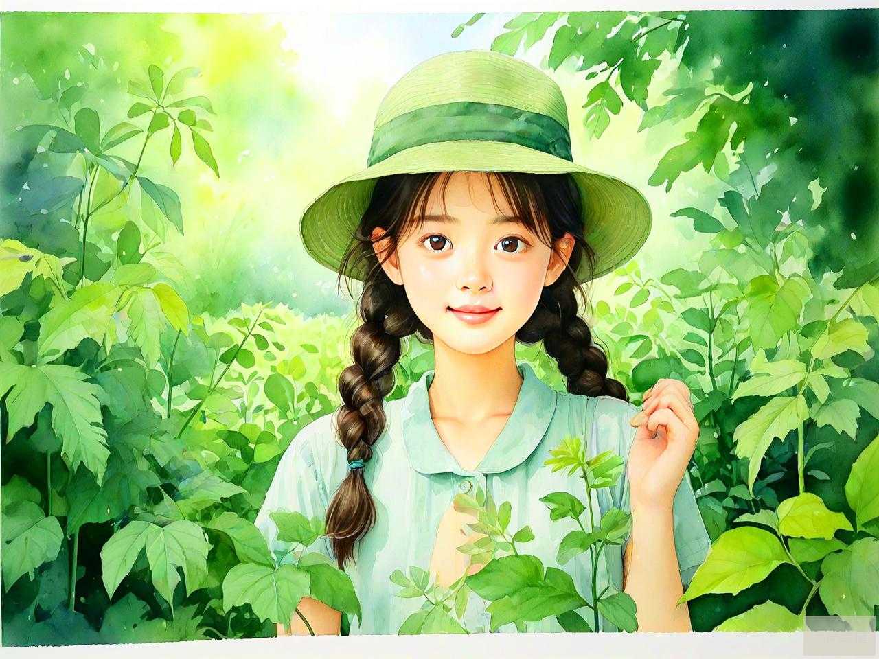 夏天的绿色植物有哪些