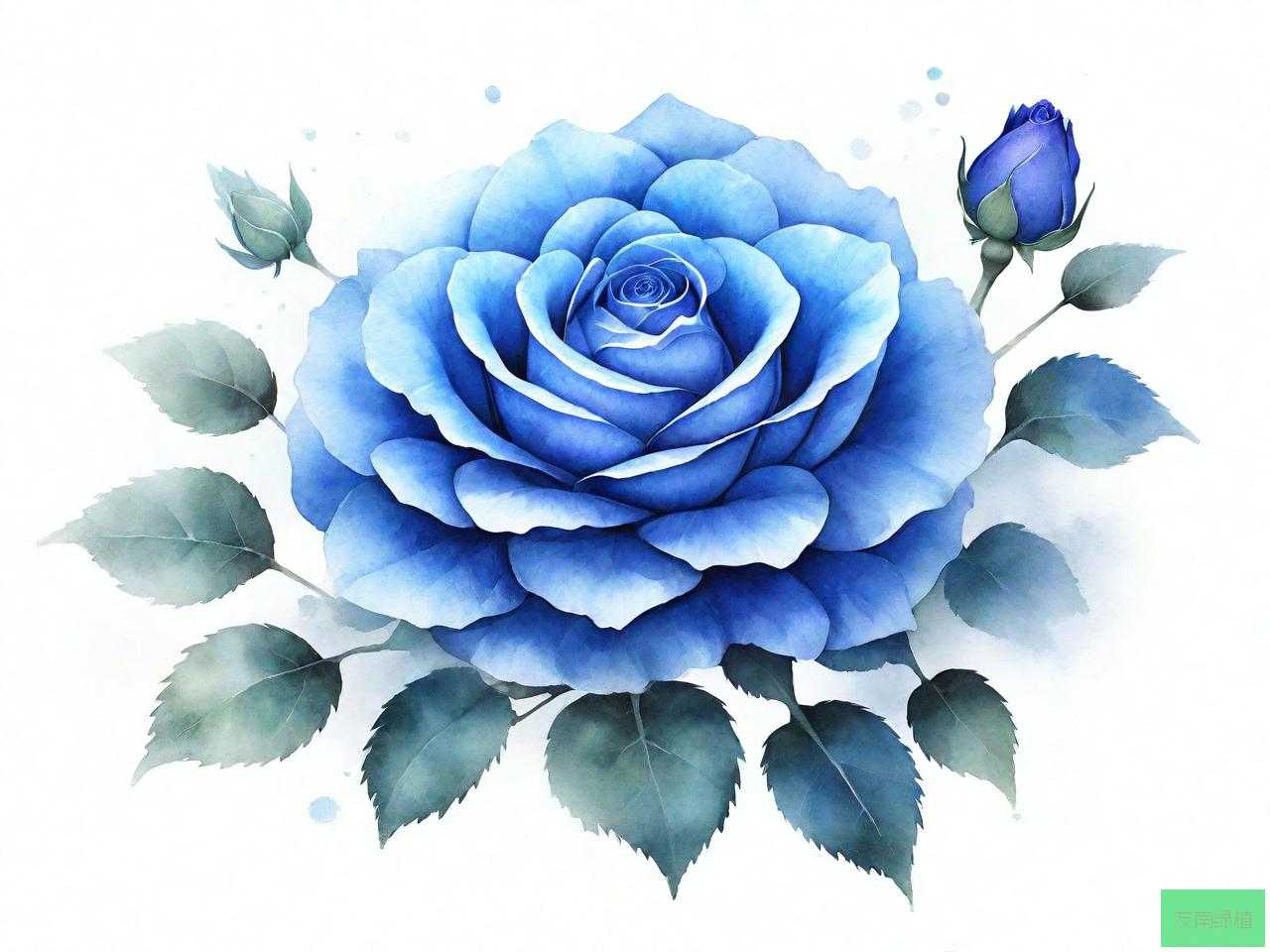 蓝蔷薇的花语