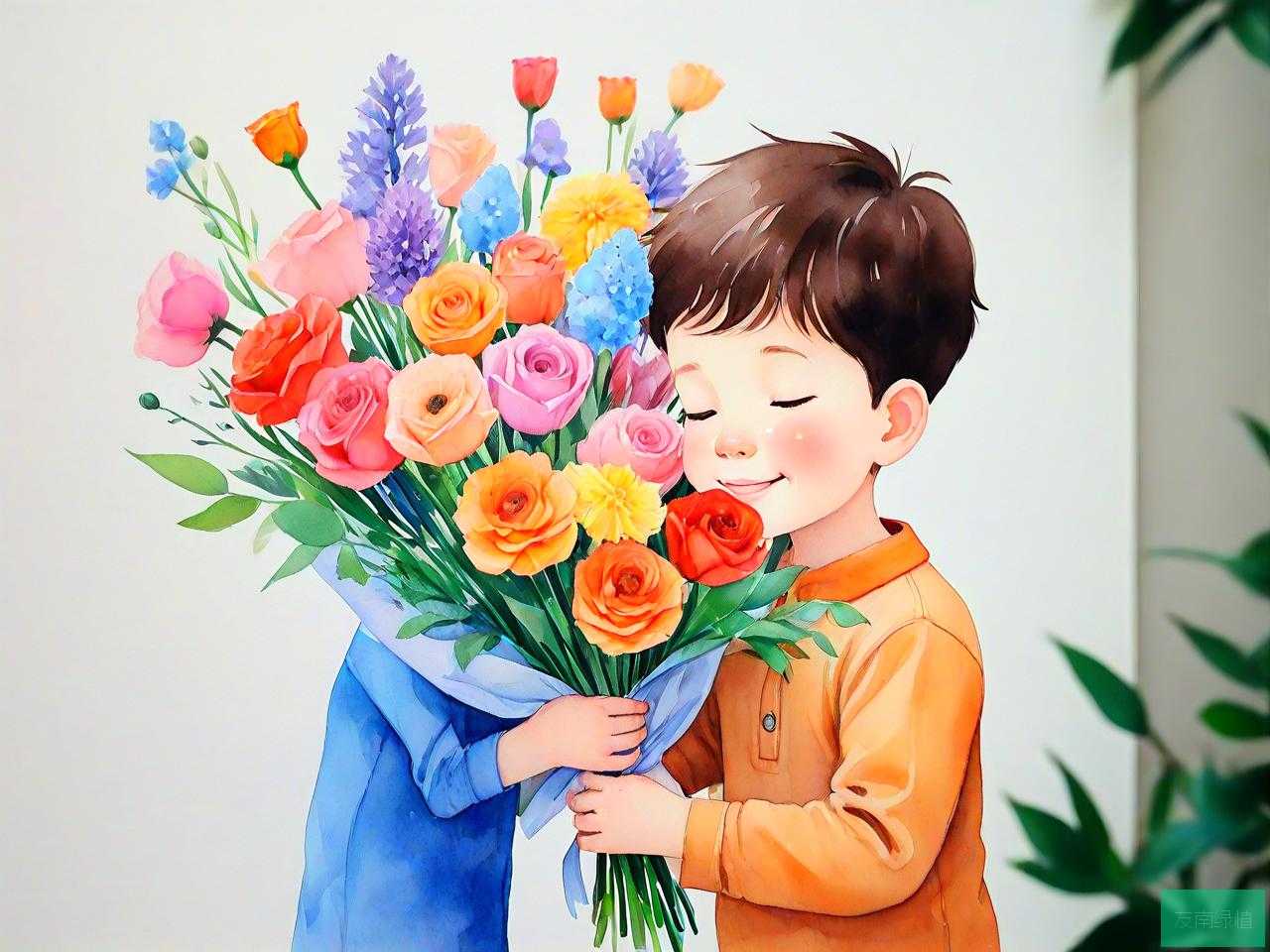 男孩子过生日送什么花